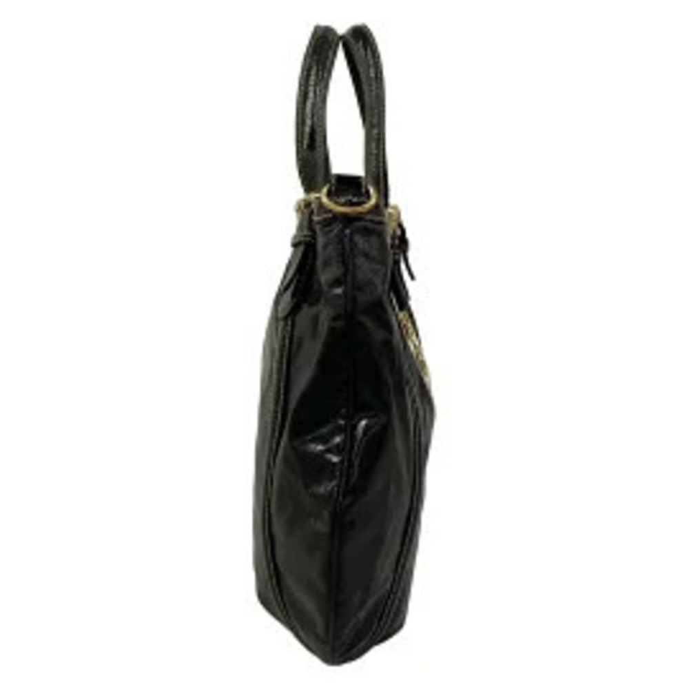 Gucci Brit Tote Bag Black Leather